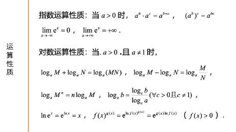 27考研数学公式：运算性质